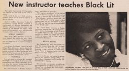 New instructor teaches black lit